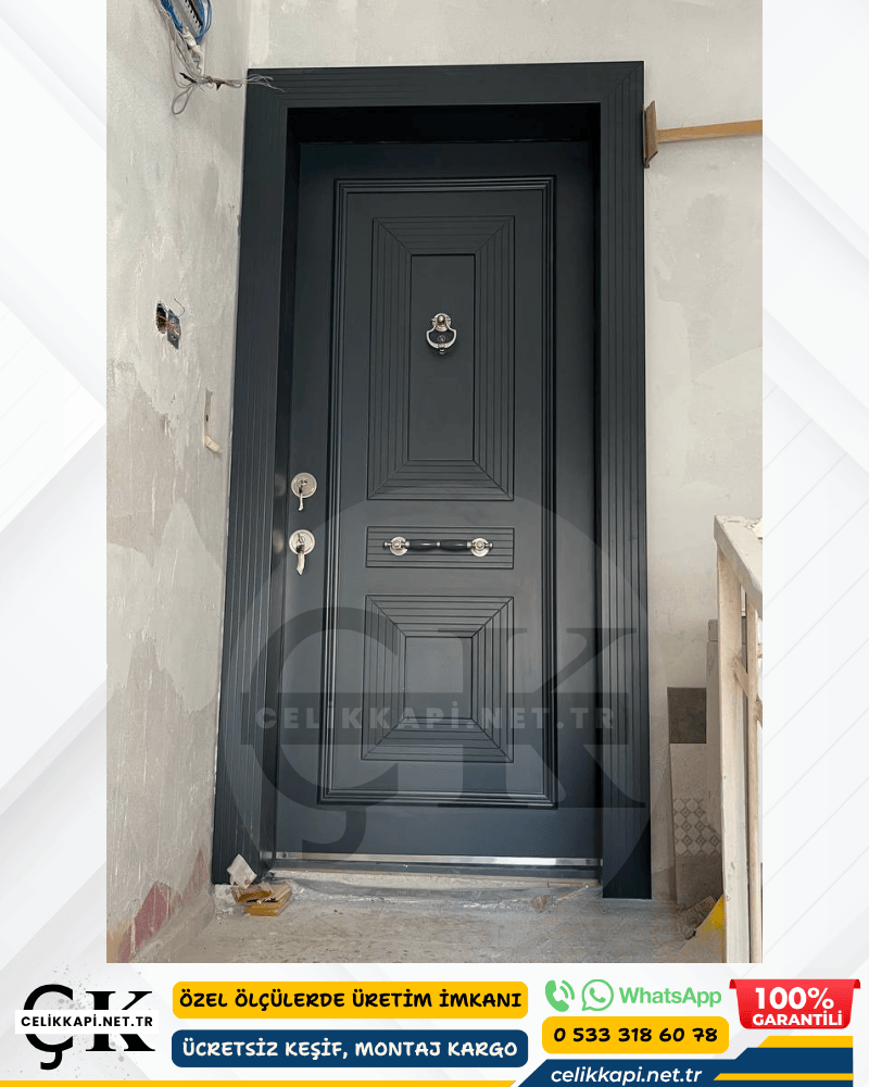 Daire Çelik Kapı Kompozit Kaplama Adana Çukurova