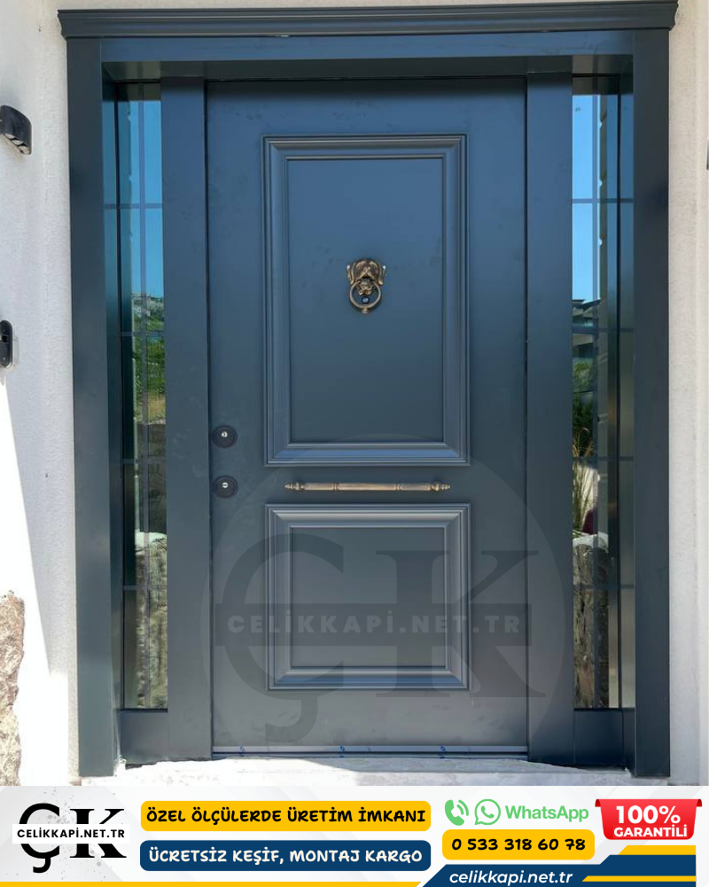 Villa Kapısı Kompakt Giydirme Bodrum Gündoğan