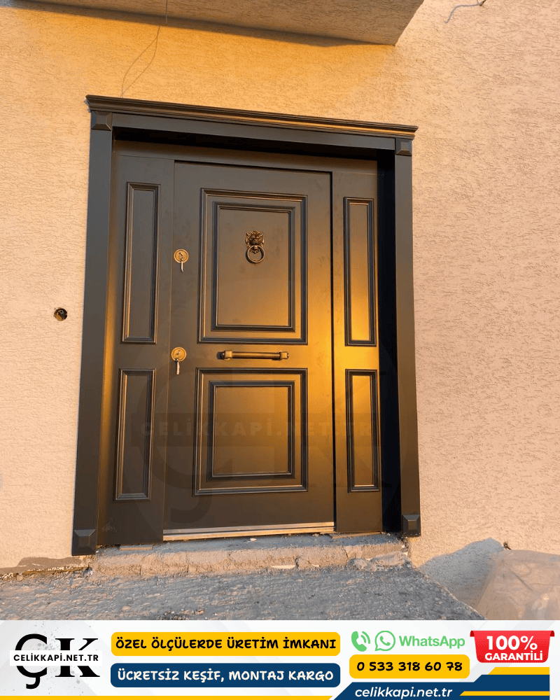 Villa Çelik Kapı Kompozit Kaplama İstanbul Çatalca