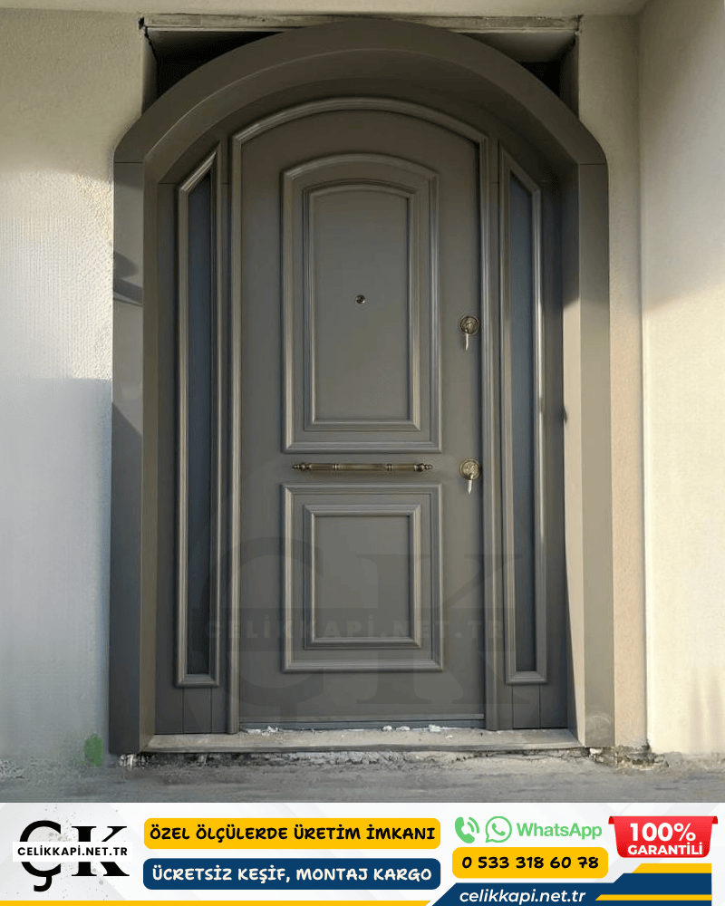 Oval Camlı Villa Kapısı Kocaeli Kartepe